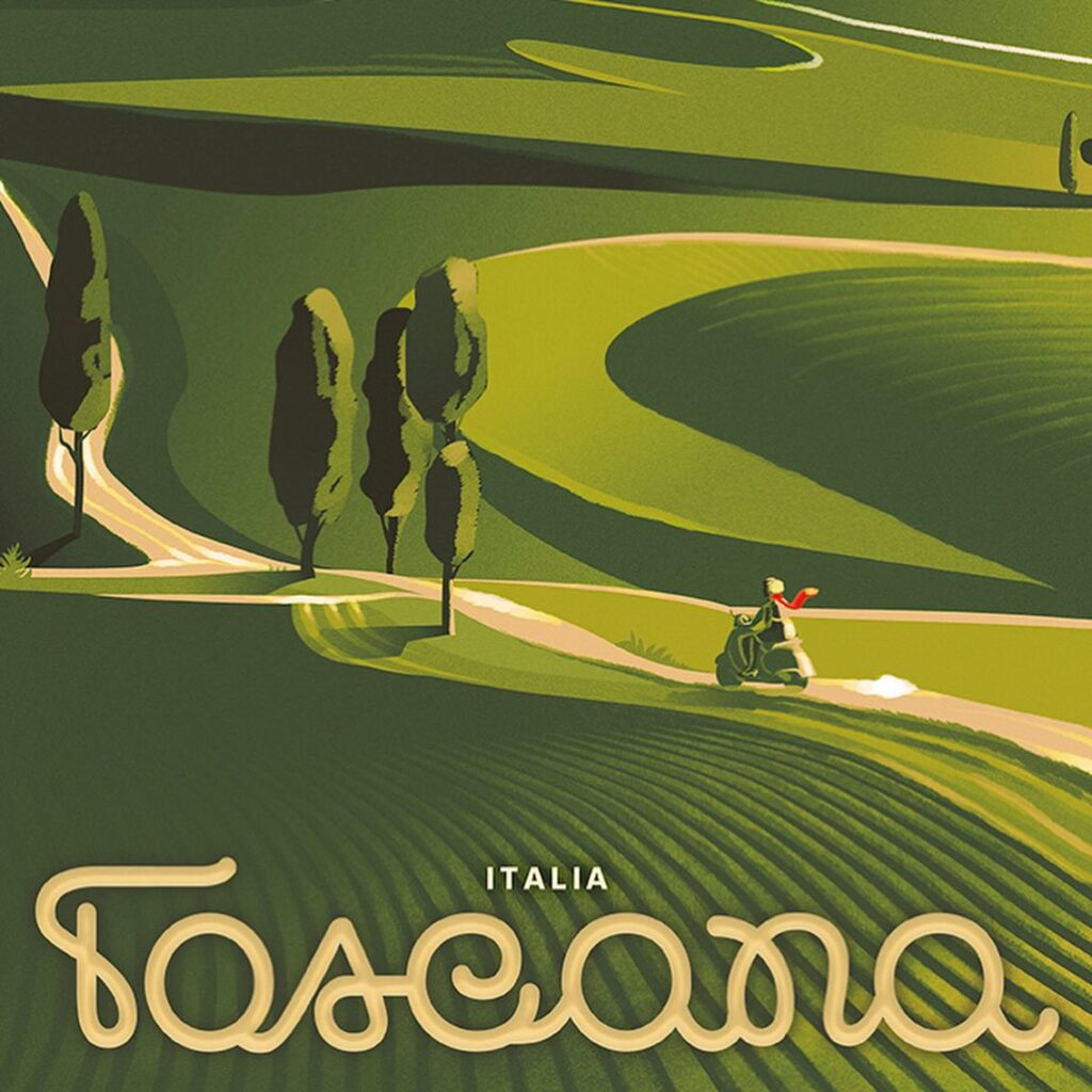 "Estate italiana" e "Italyca - l’illustrazione racconta l’Italia" di Ale Giorgini - 453738132 17863859214189585 5853878804612826131 n